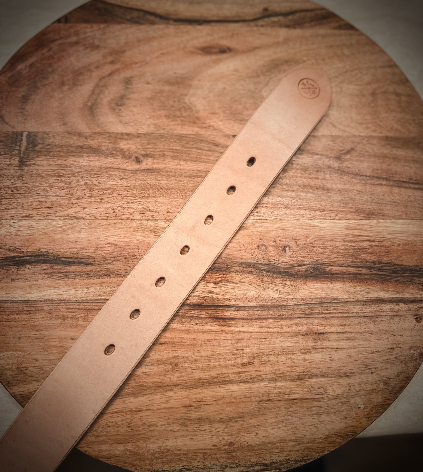 Ready to Ship ‘Everday’ Full Grain Leather Belt in Natural