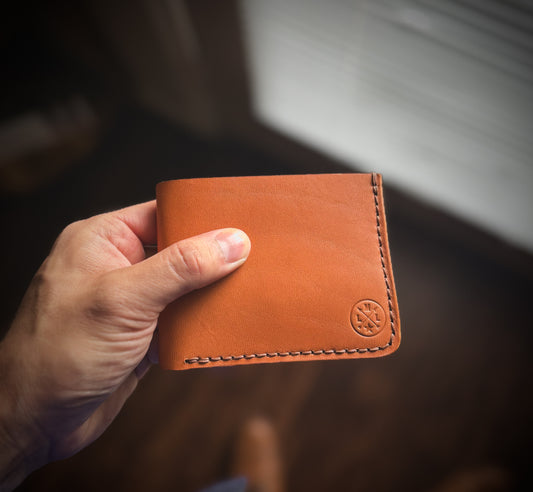 RTS 'Revenant' Full Grain 6 Card Slot Bi Fold Wallet