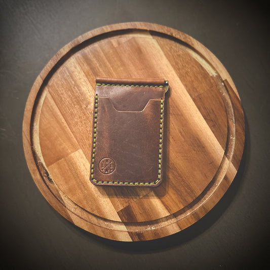 RTS ‘Wraith’ - 4 Card slot in Harvest with Olive Thread