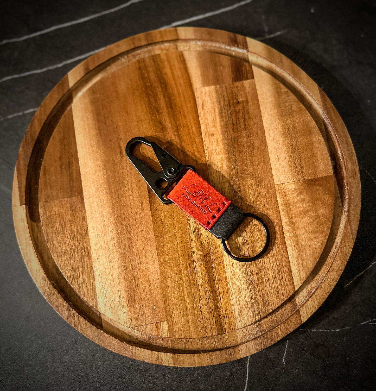 The 'Thaye' Full Grain Leather Key Chain