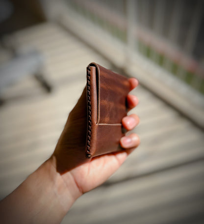 The 'Jinn' - 2 Card Slot Flap Wallet