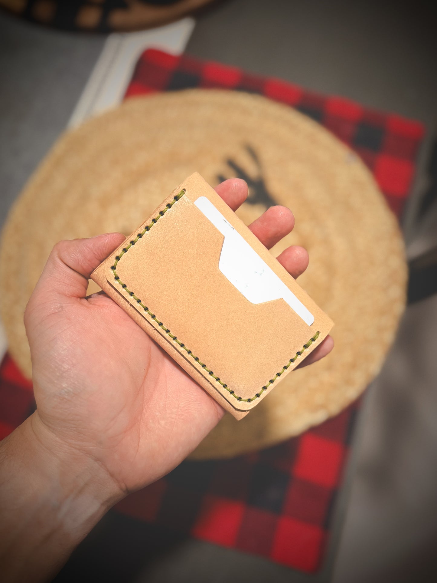 The 'Spirit' 4 Card Slot - Snap Fold Wallet - Full Grain Leather