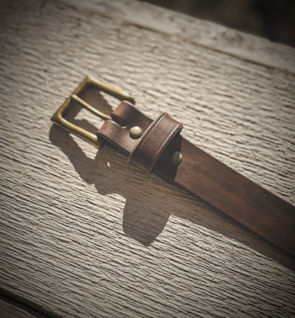 The ‘Everyday’ Traditional Leather Belt