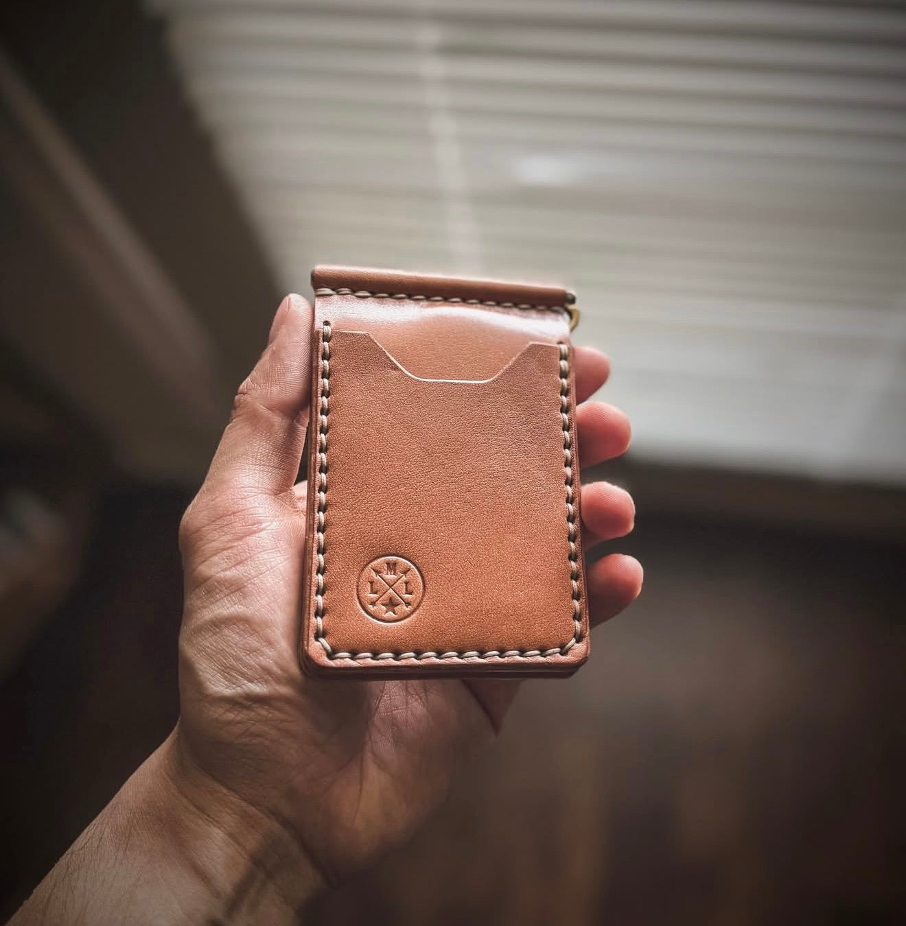 The ‘Wraith’ - 4 Card slot full grain leather ID Wallet