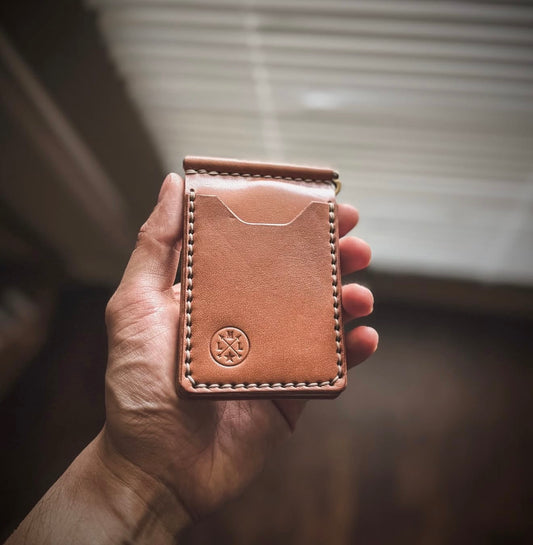 The ‘Wraith’ - 4 Card slot full grain leather ID Wallet