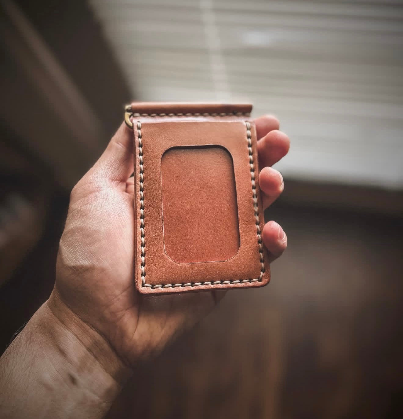 The ‘Wraith’ - 4 Card slot full grain leather ID Wallet