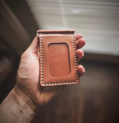 The ‘Wraith’ - 4 Card slot full grain leather ID Wallet