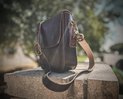 The ‘Moroi ’ Full Grain Leather Crossbody Bag