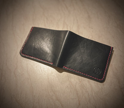 The 'Revenant' Full Grain 6 Card Slot Bi Fold Wallet