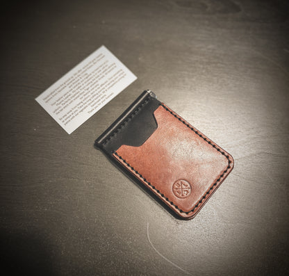 The ‘Wraith’ - 4 Card slot full grain leather ID Wallet