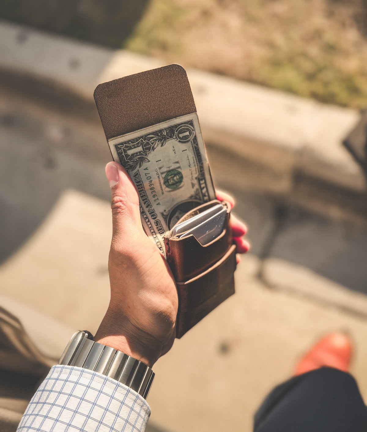 The “Weeping Woman” Flap Wallet