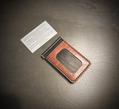 The ‘Wraith’ - 4 Card slot full grain leather ID Wallet