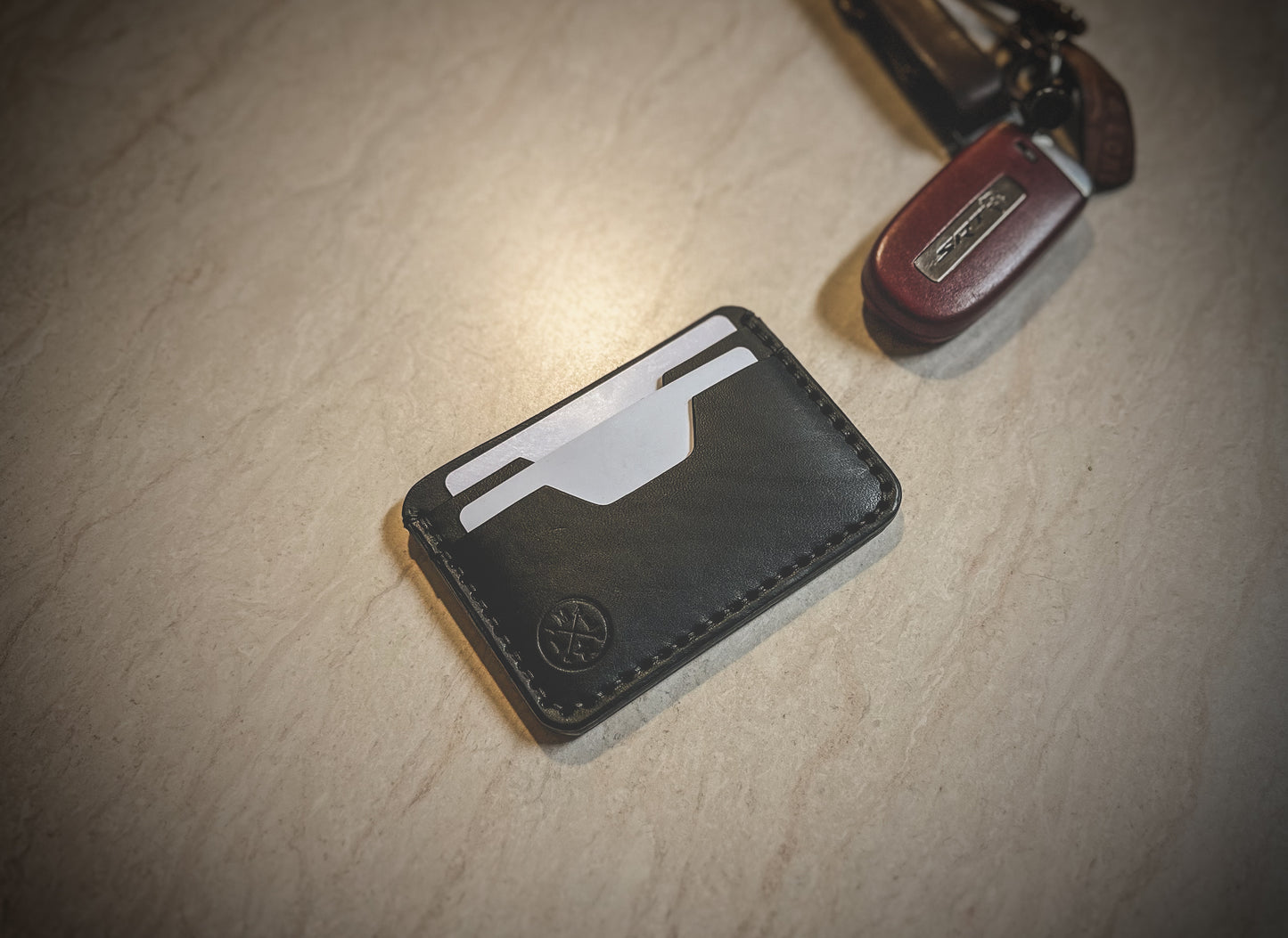 The 'Banshee' 4 Card ID Slot Full Grain Wallet