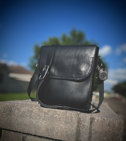 The ‘Moroi ’ Full Grain Leather Crossbody Bag