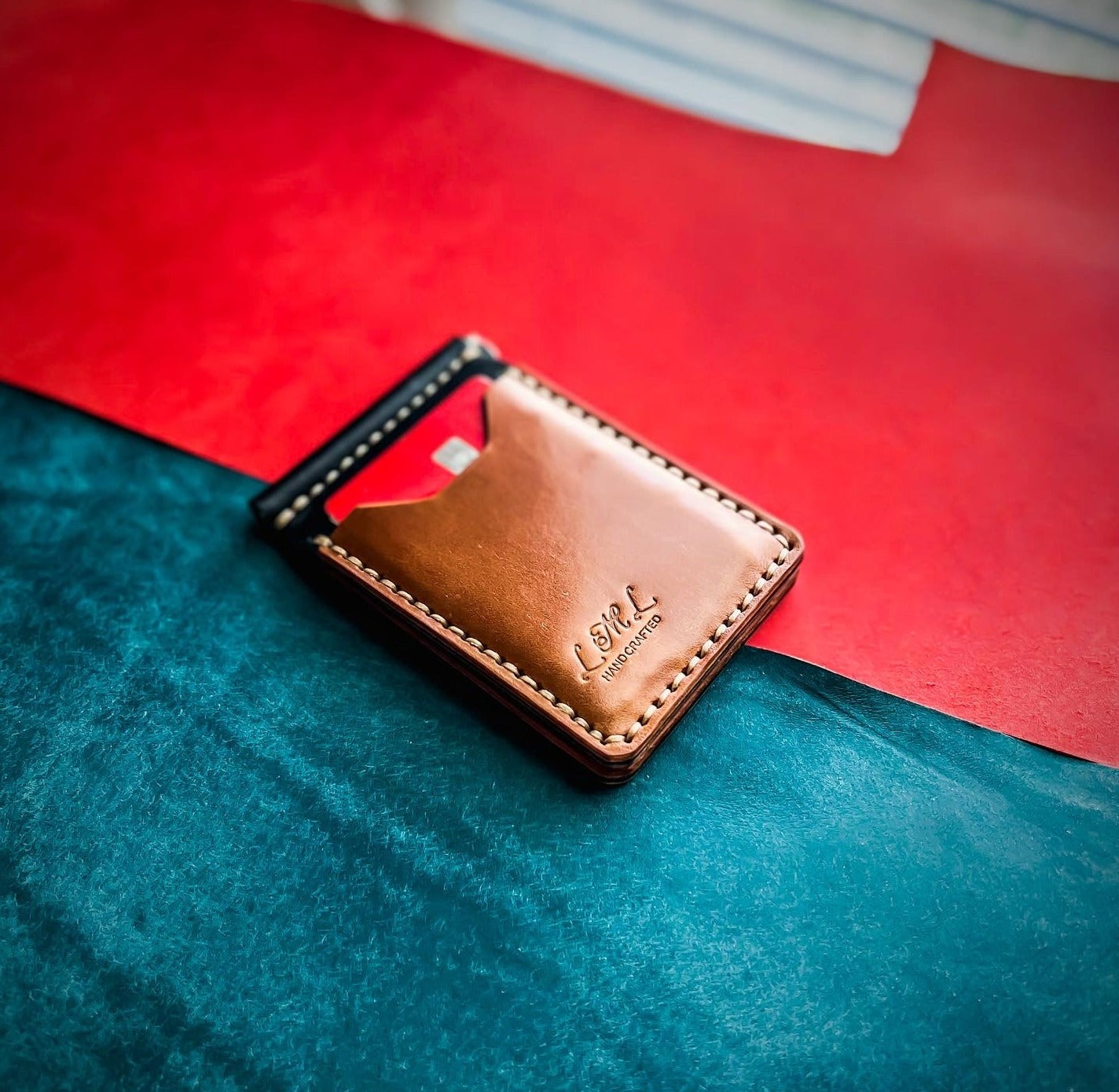 The ‘Wraith’ - 4 Card slot full grain leather ID Wallet