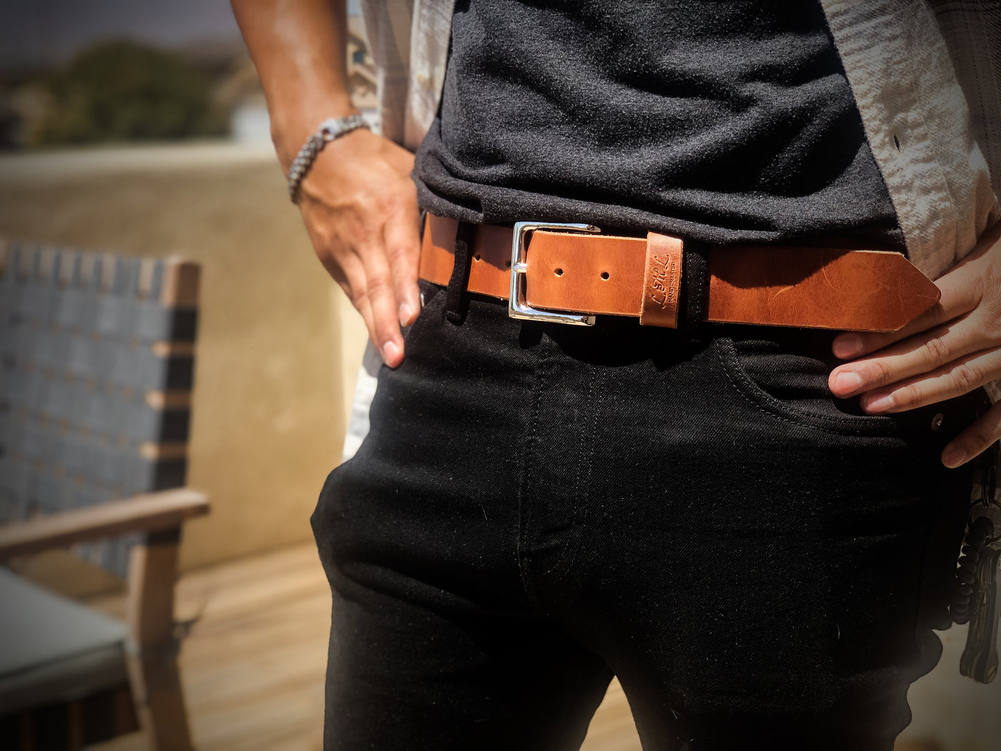 The ‘Everyday’ Traditional Leather Belt