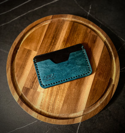 The 'Shade' Full Grain Leather 3 Card Slot ID Wallet