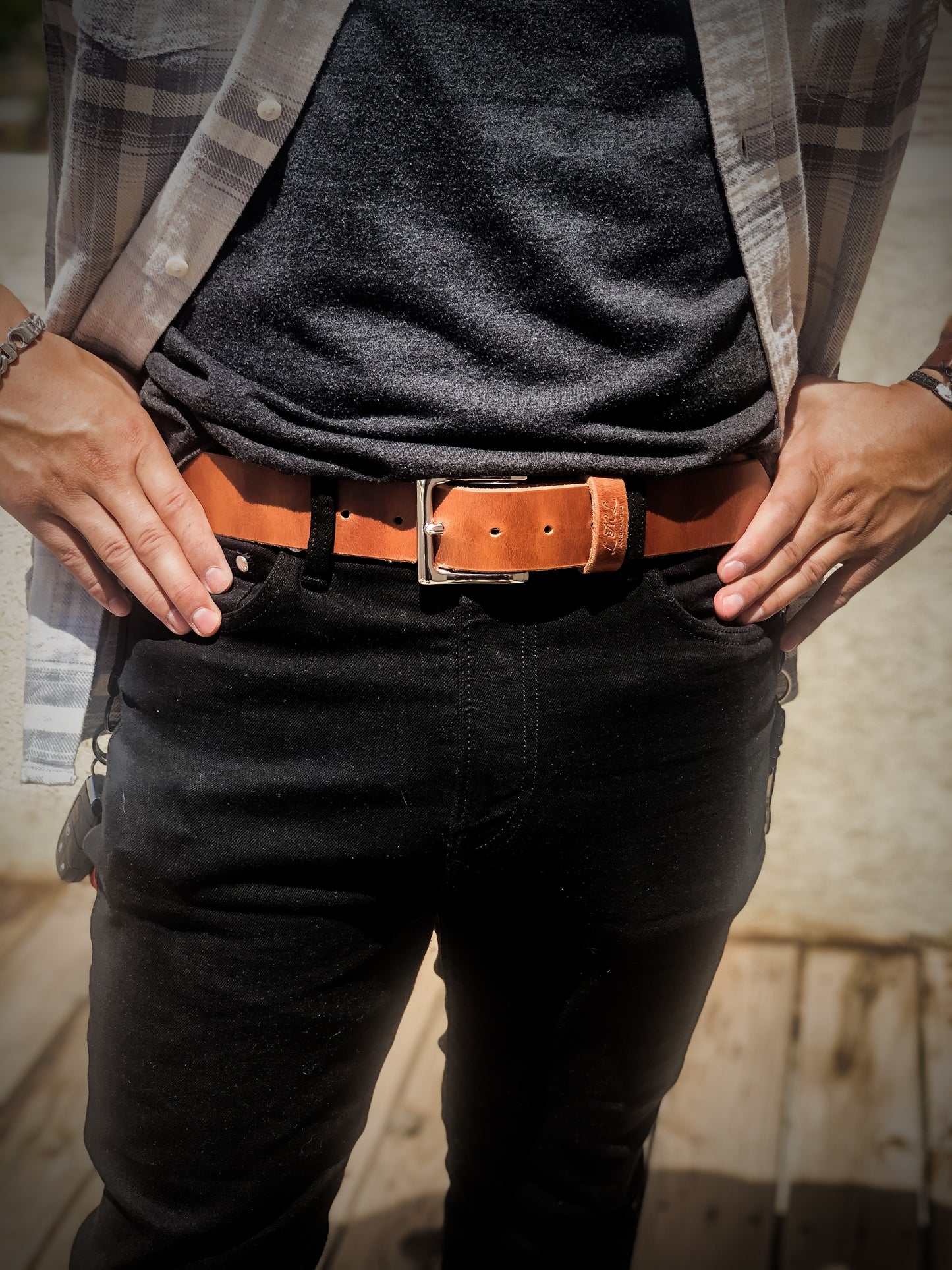 The ‘Everyday’ Traditional Leather Belt