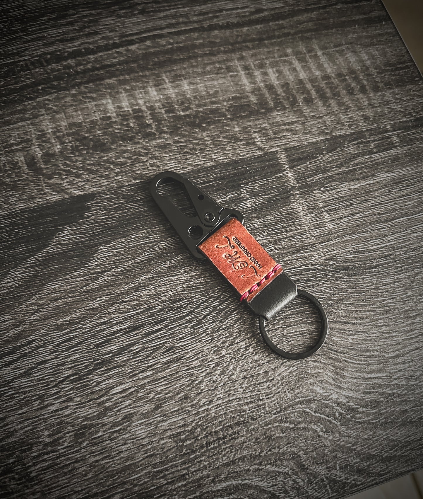 The 'Thaye'  Full Grain Leather Key Chain