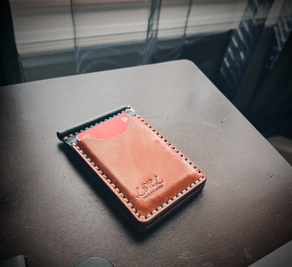 The ‘Wraith’ - 4 Card slot full grain leather ID Wallet