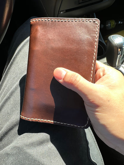 The ‘Phoenix’ 4 Card Slot Journal/ Passport Wallet