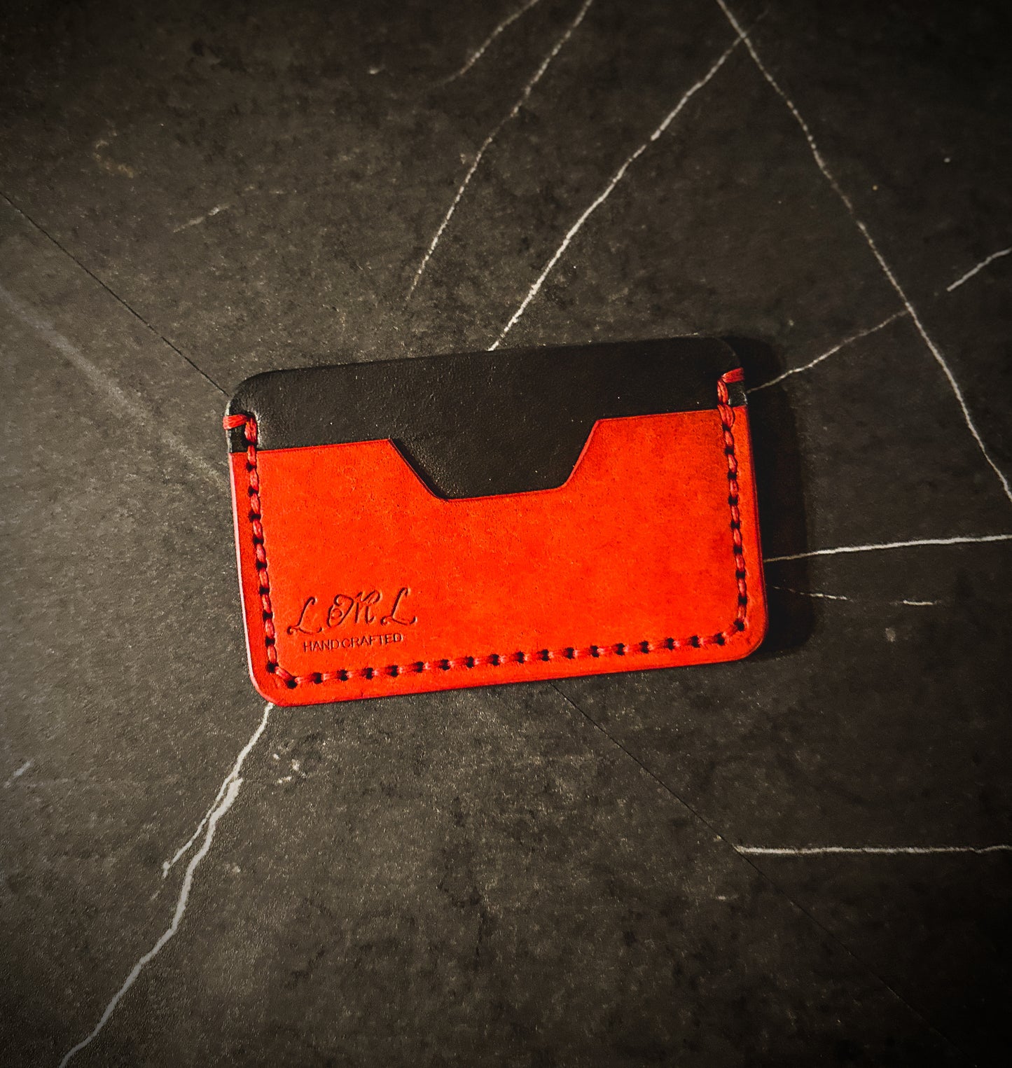 The 'Shade' Full Grain Leather 3 Card Slot ID Wallet