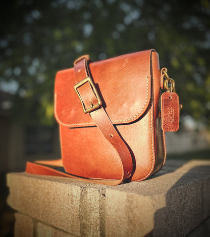 The ‘Moroi ’ Full Grain Leather Crossbody Bag